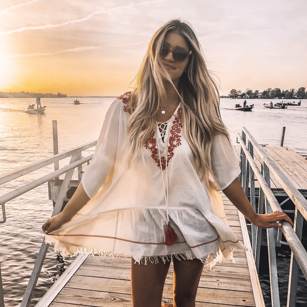 Boho Swim Cover Up